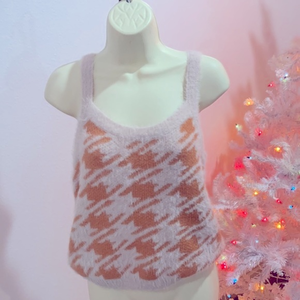 NWT Blue Pepper Holiday Fuzzy Top Size Large Orange‎